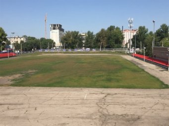 СТАДИОН «СИМБИРСК» УЛОЖАТ НА УНИКАЛЬНУЮ ПОДУШКУ