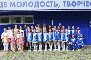 Открытие спортивно-досугового клуба "Юниор"